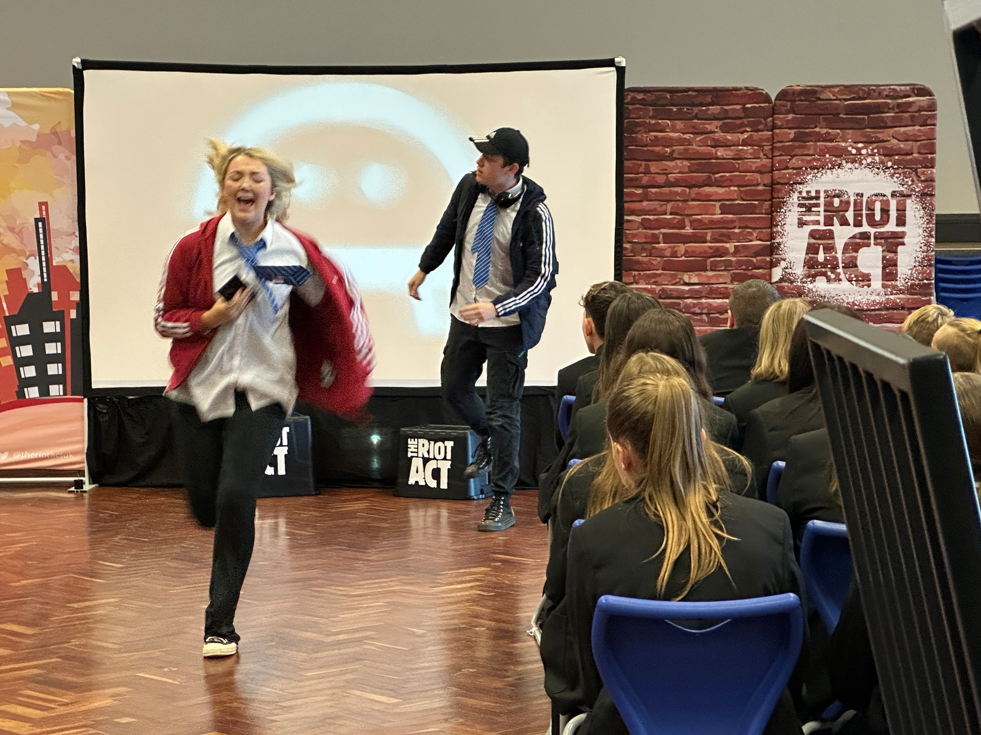 Road safety messages driven home by theatre company
