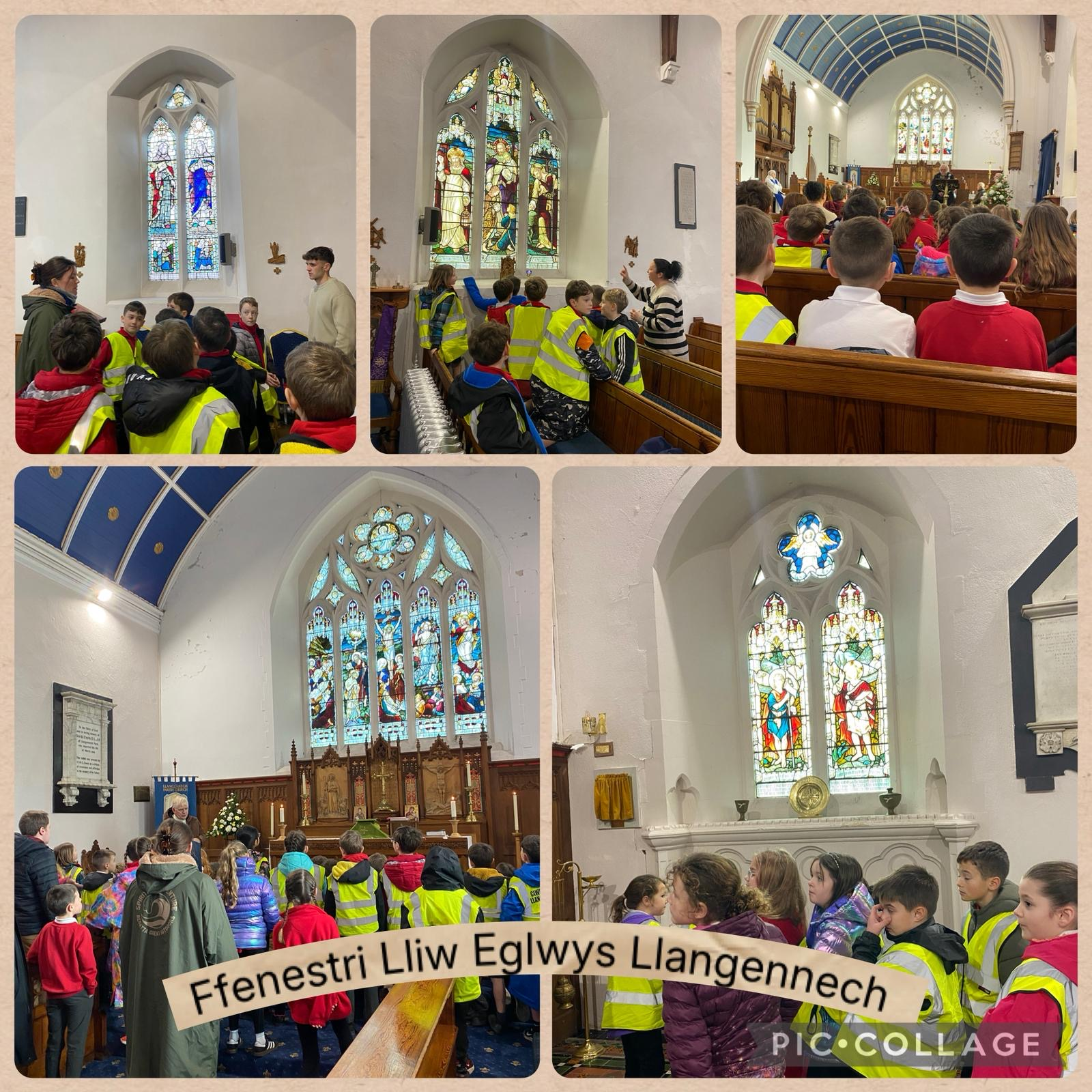 Ymweliad â’r Eglwys / Church visit
