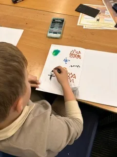 Swallows exploring and experimenting with different mediums to represent canopic jars - image 9 Swallows exploring and experimenting with different mediums to represent canopic jars - image 9