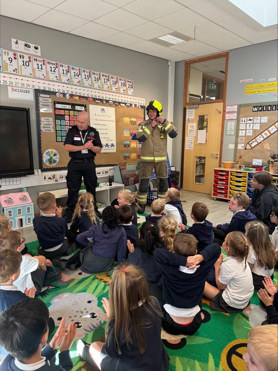 Fire Fighters Visit - image 4