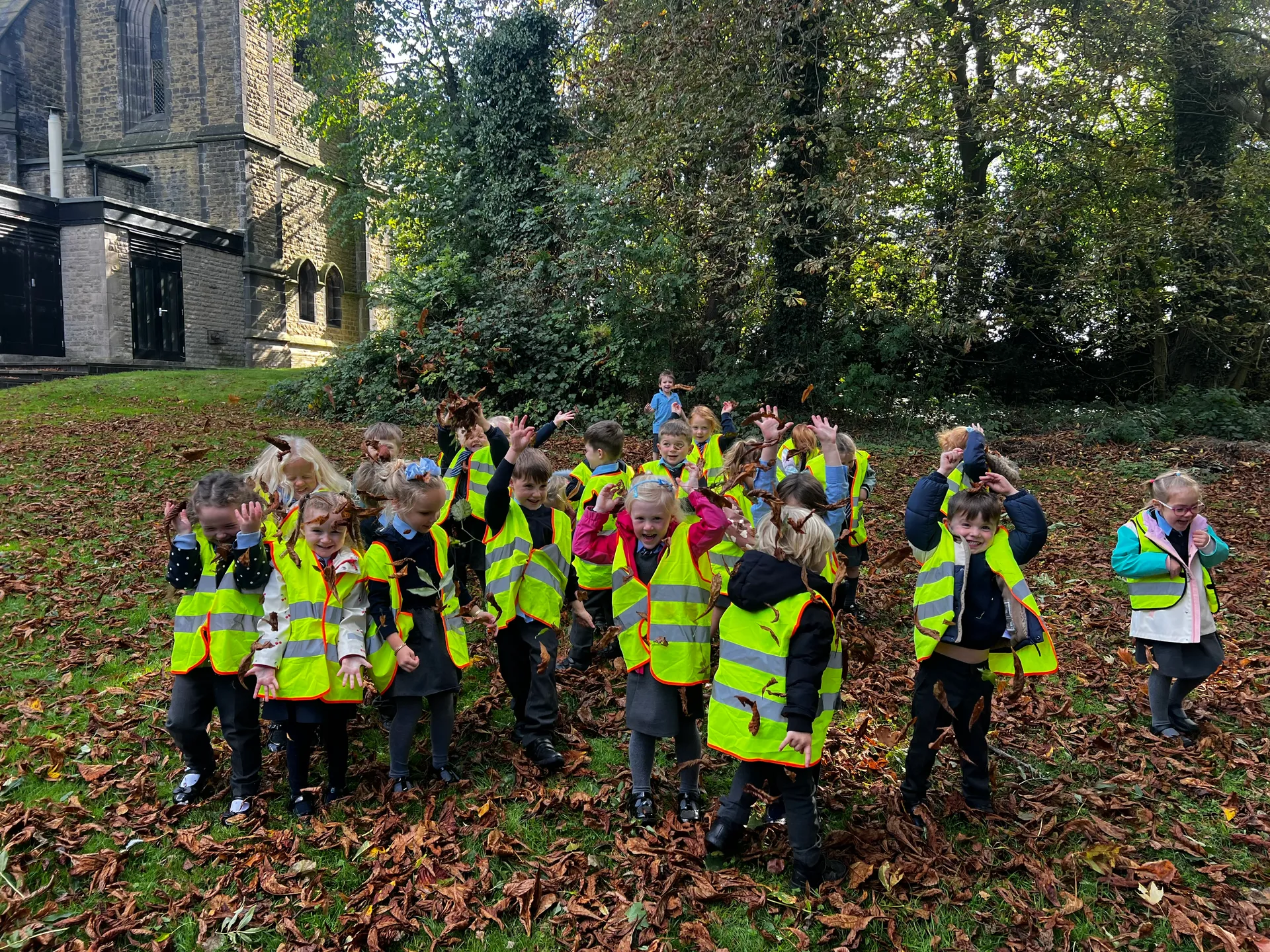 Autumn Walk and Church Visit  - image 35