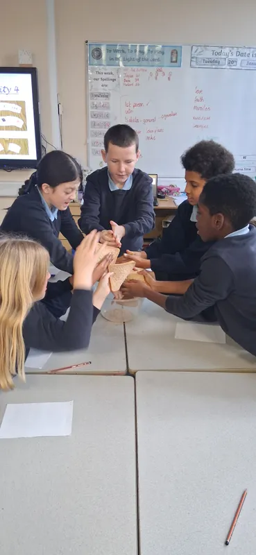 Year 6 bread clay crosses - image 1 Year 6 bread clay crosses - image 1