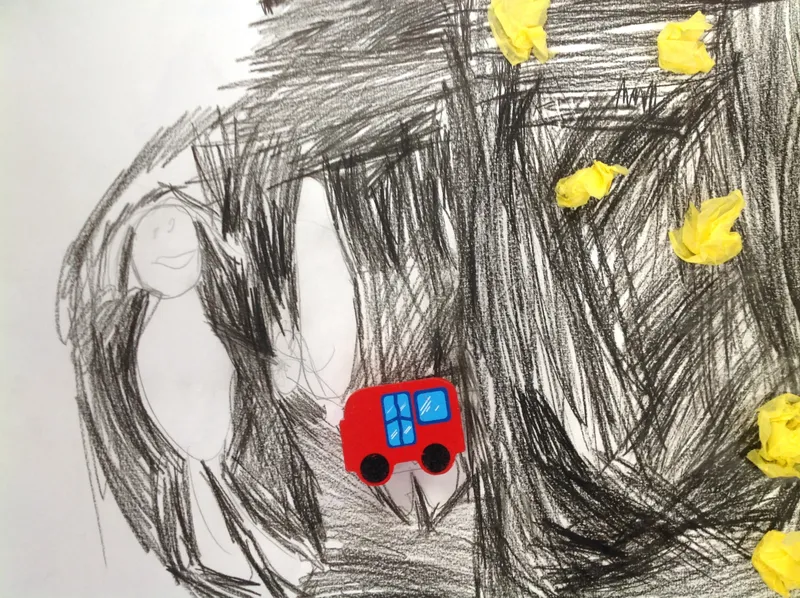 Year 1 we created our own settings for 'The Naughty Bus story!