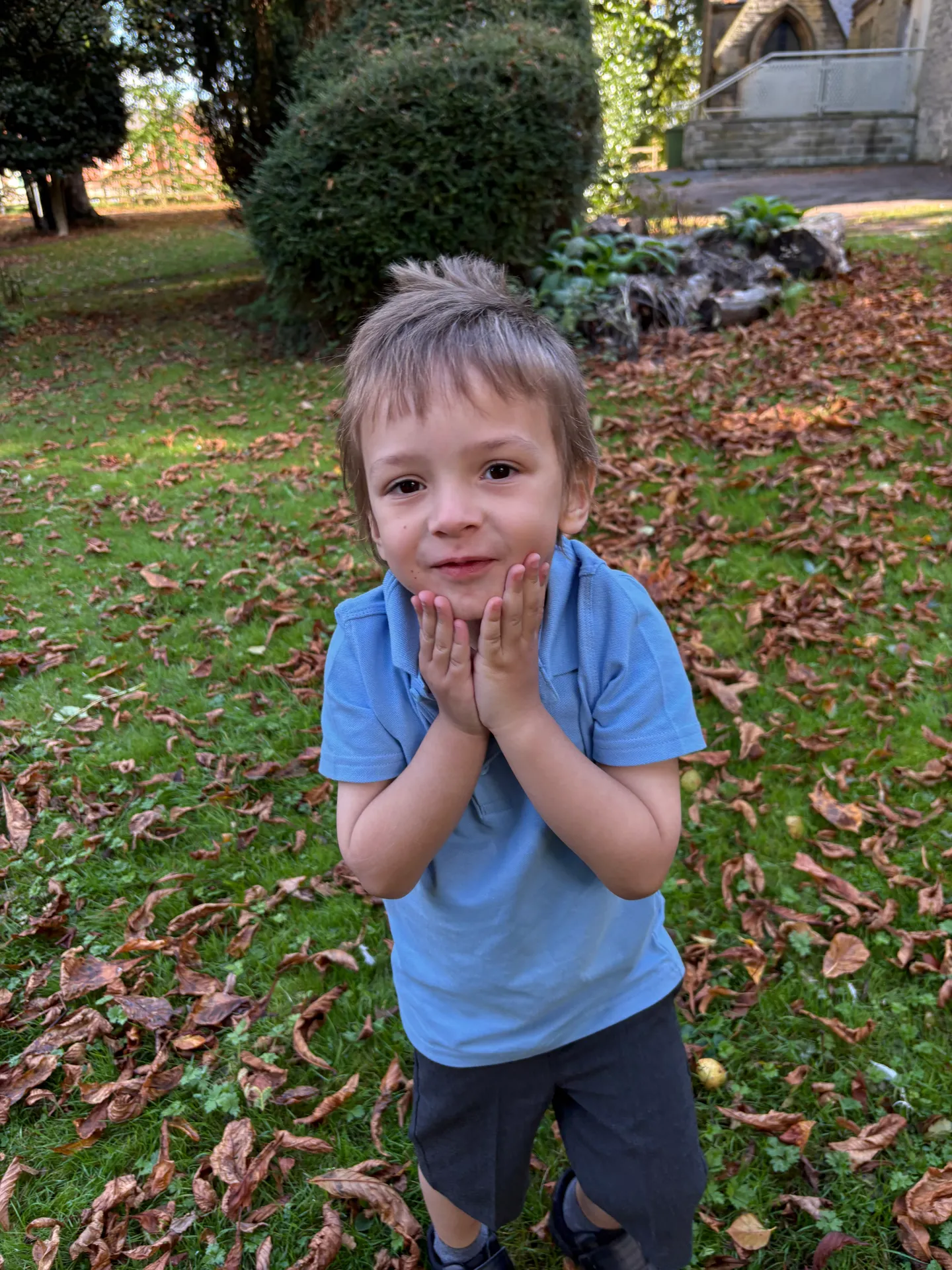 Autumn Walk and Church Visit  - image 34