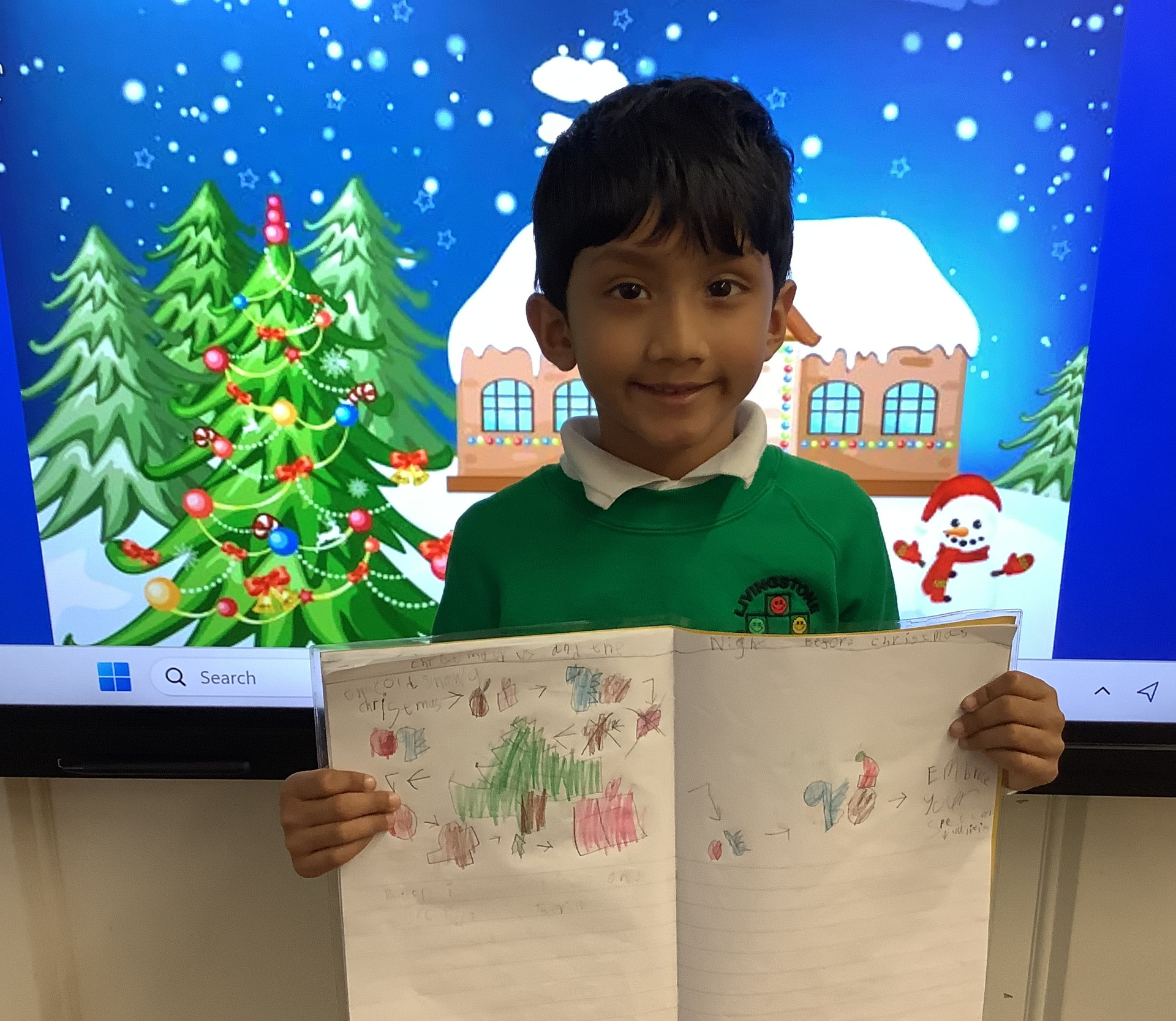 Year 1 and The Christmasaurus and the Night Before Christmas 