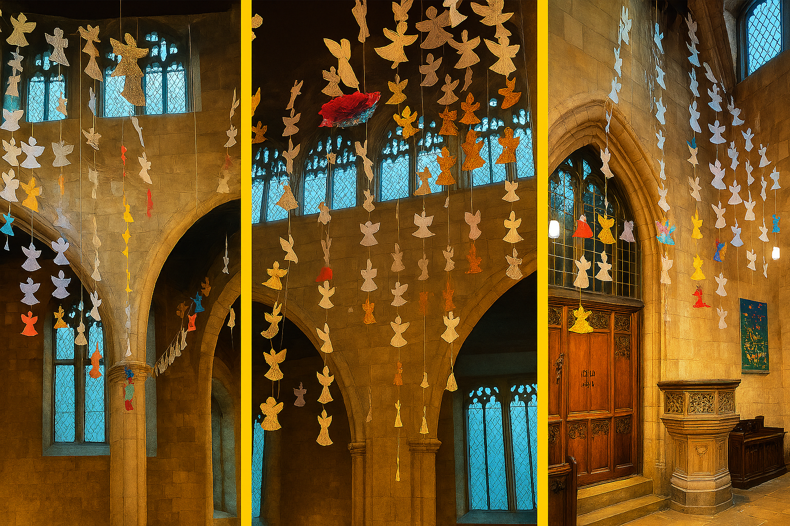 Christmas Angels at St Clements