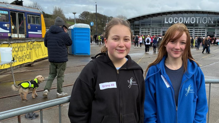 ROSIE AND MAGGIE TAKE PART IN (NOT QUITE!) WORLD RECORD-BREAKING LOCOMOTION DANCE.&nbsp;
