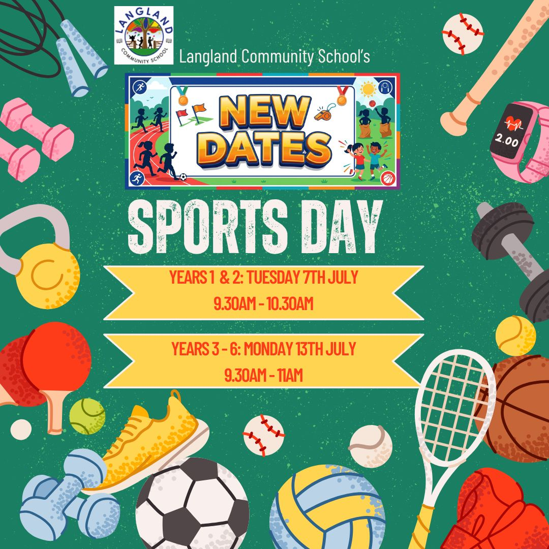 NEW DATES!!!! KS1 & KS2 Sports day