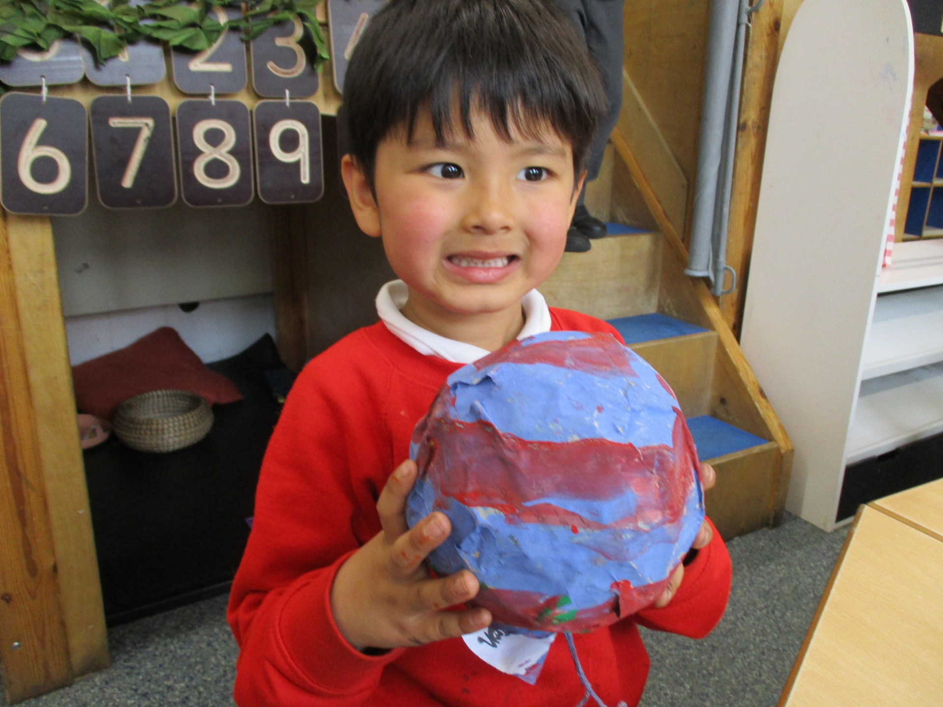 Dinosaur Eggs Discovered in Reception!
