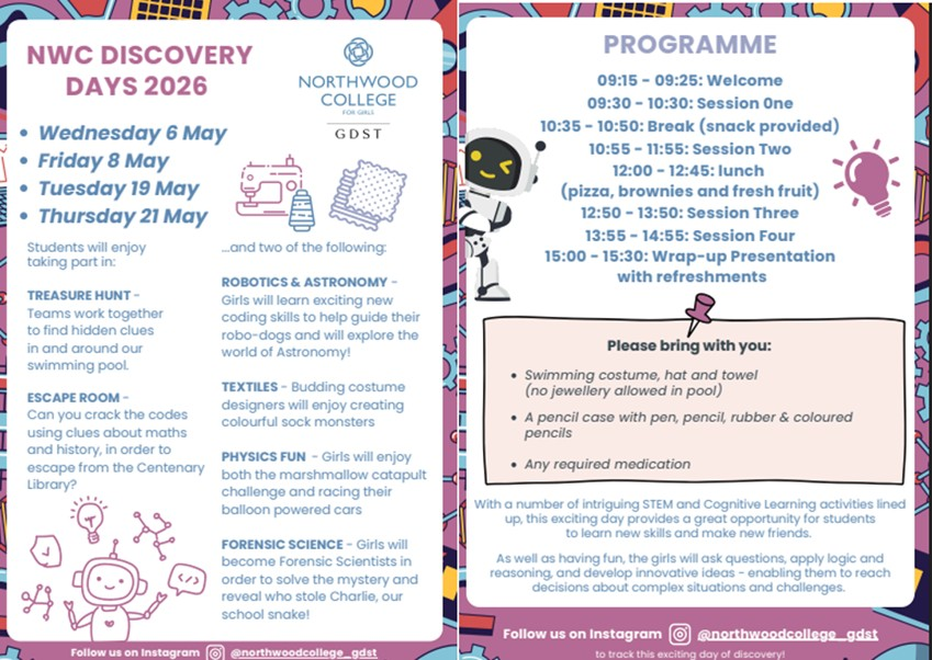 FAO Year 5 girl's parents and carers