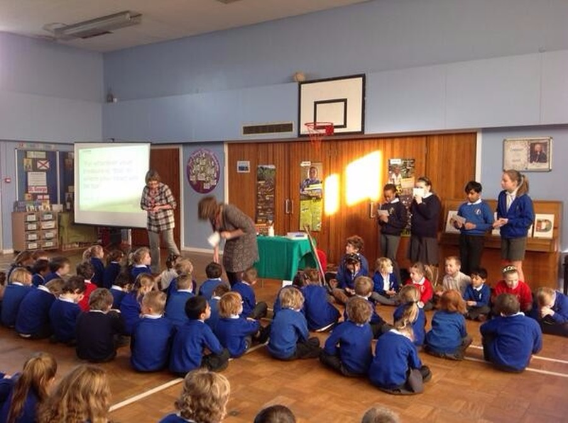Cath Pearson and Sandra White came to tell us all about the work of CAFOD in the run up to Lent. We all thought of a Lenten promise that we could make which would help other people. We will be collecting money for CAFOD throughout Lent in school.