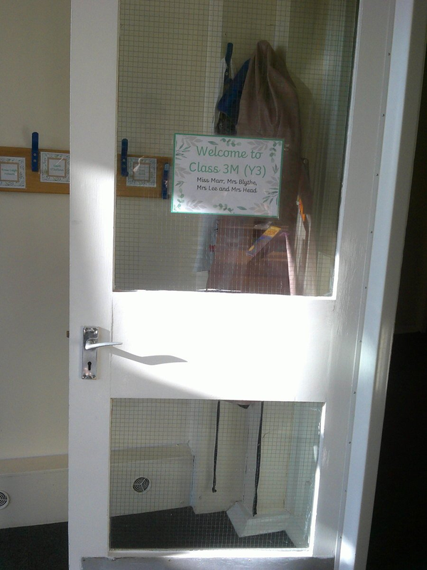 This is where you'll find our classroom.