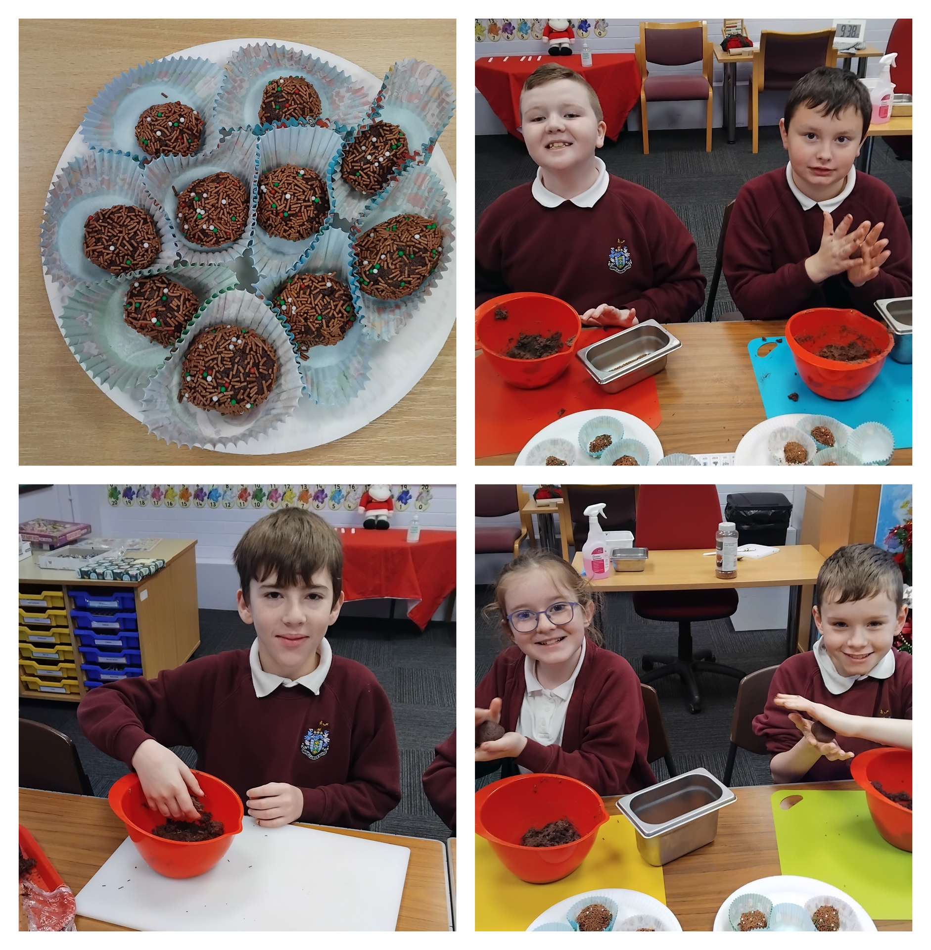 Stepping Stones Christmas Truffles