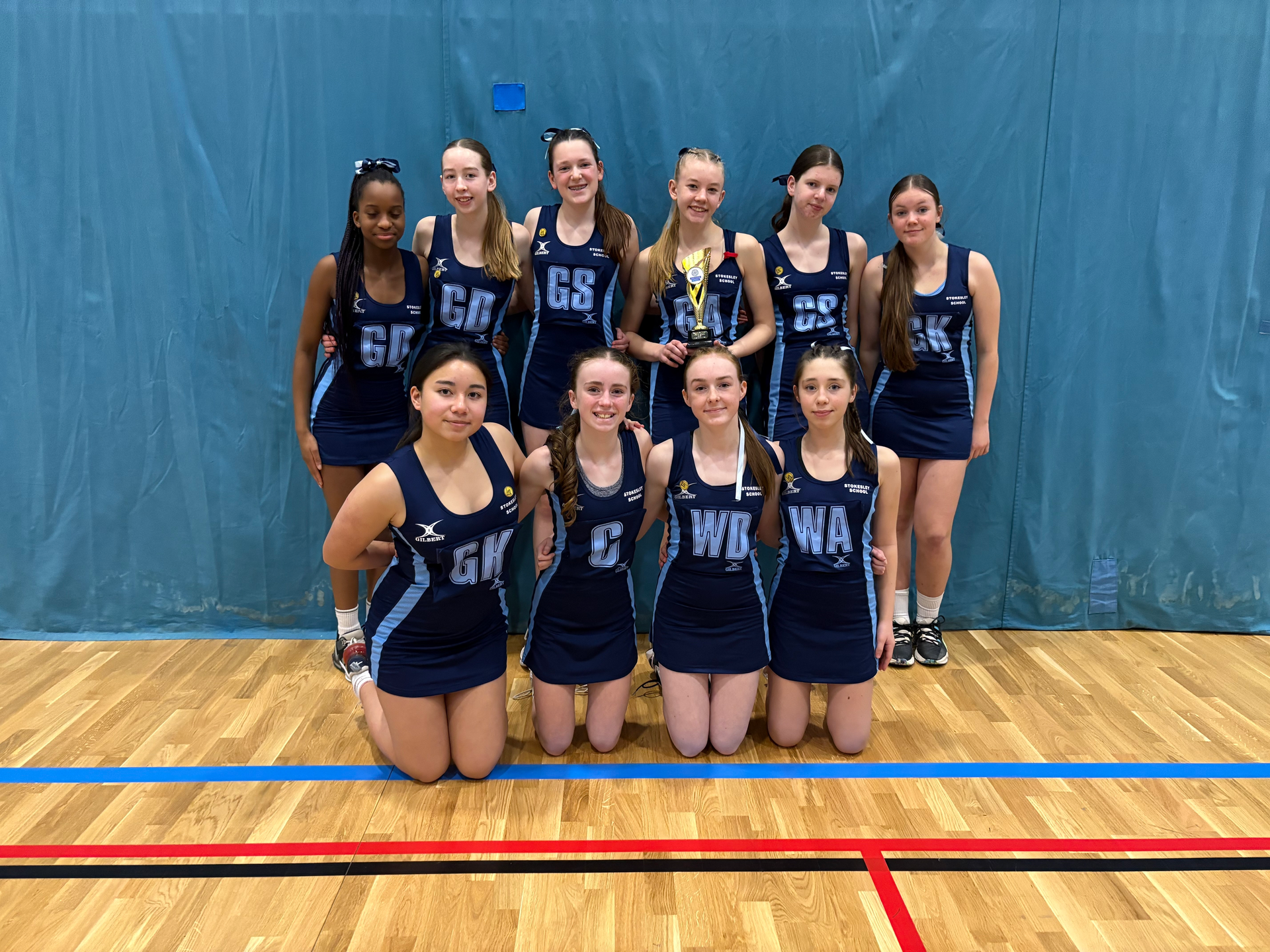 Stokesley School Netball Team Crowned Regional Champions