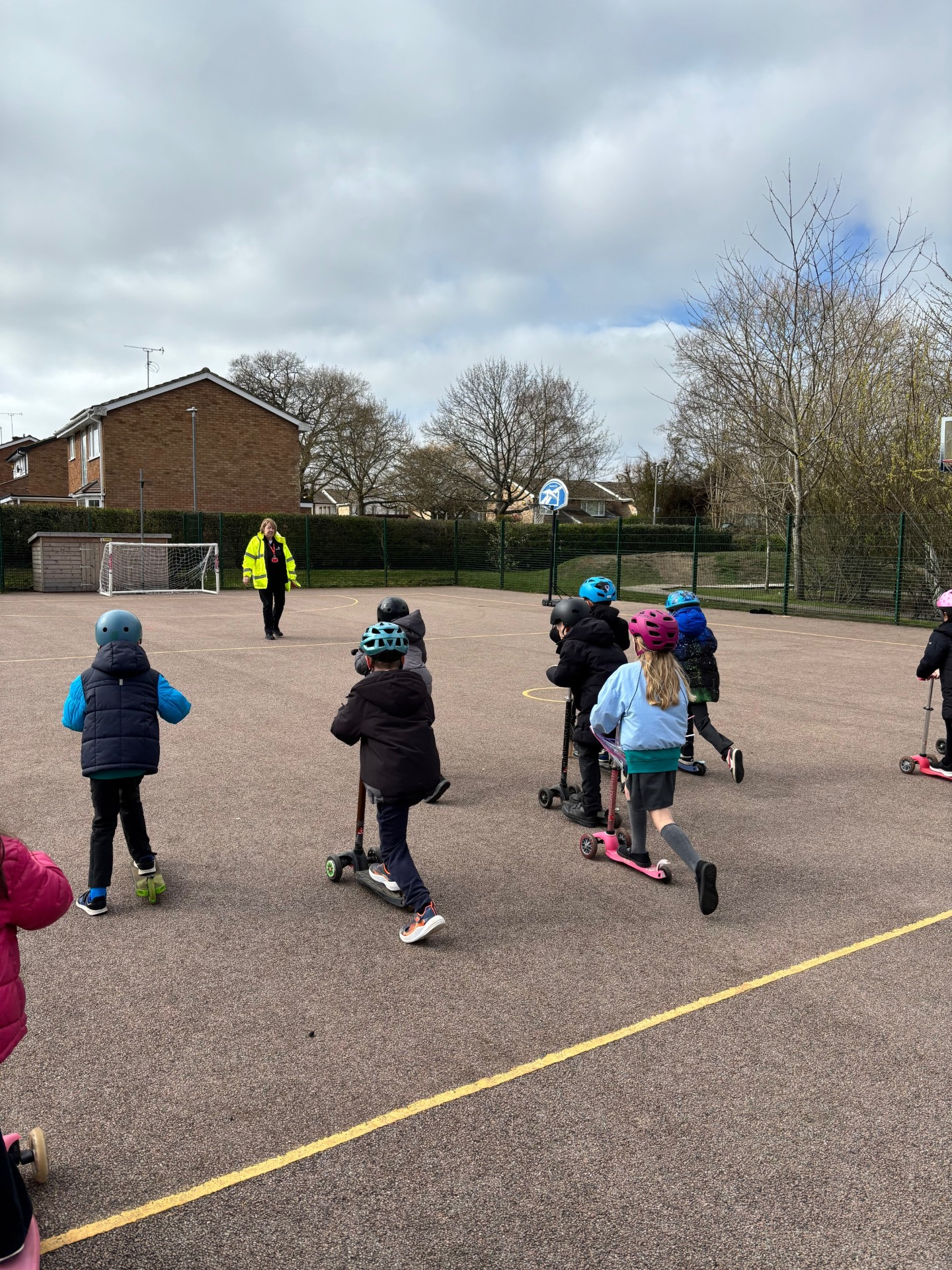Scooter training for Year 2