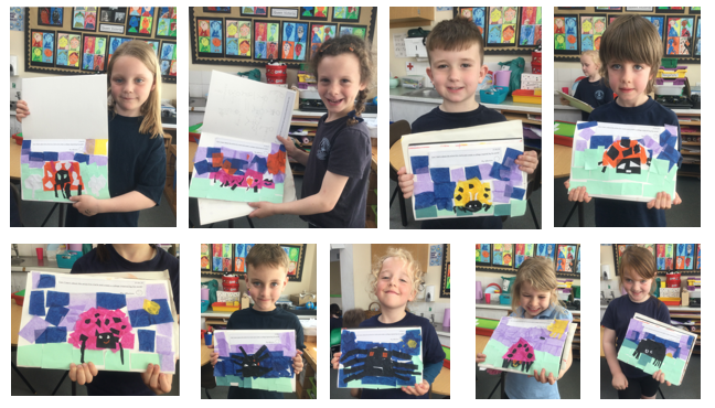 Eric Carle collage