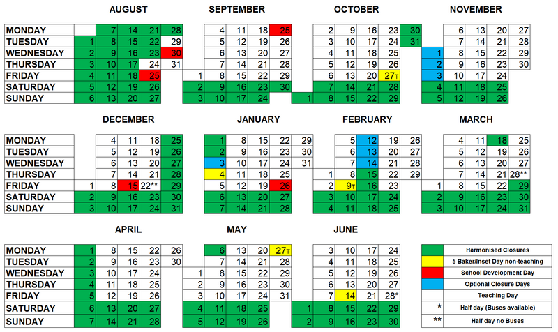CALENDARS | St. Patrick's College, Dungiven