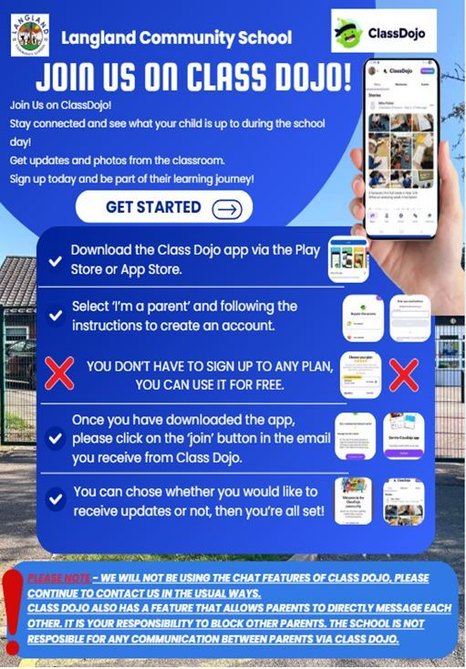 Join us on Class Dojo