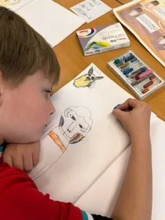 Swallows exploring and experimenting with different mediums to represent canopic jars - image 3 Swallows exploring and experimenting with different mediums to represent canopic jars - image 3