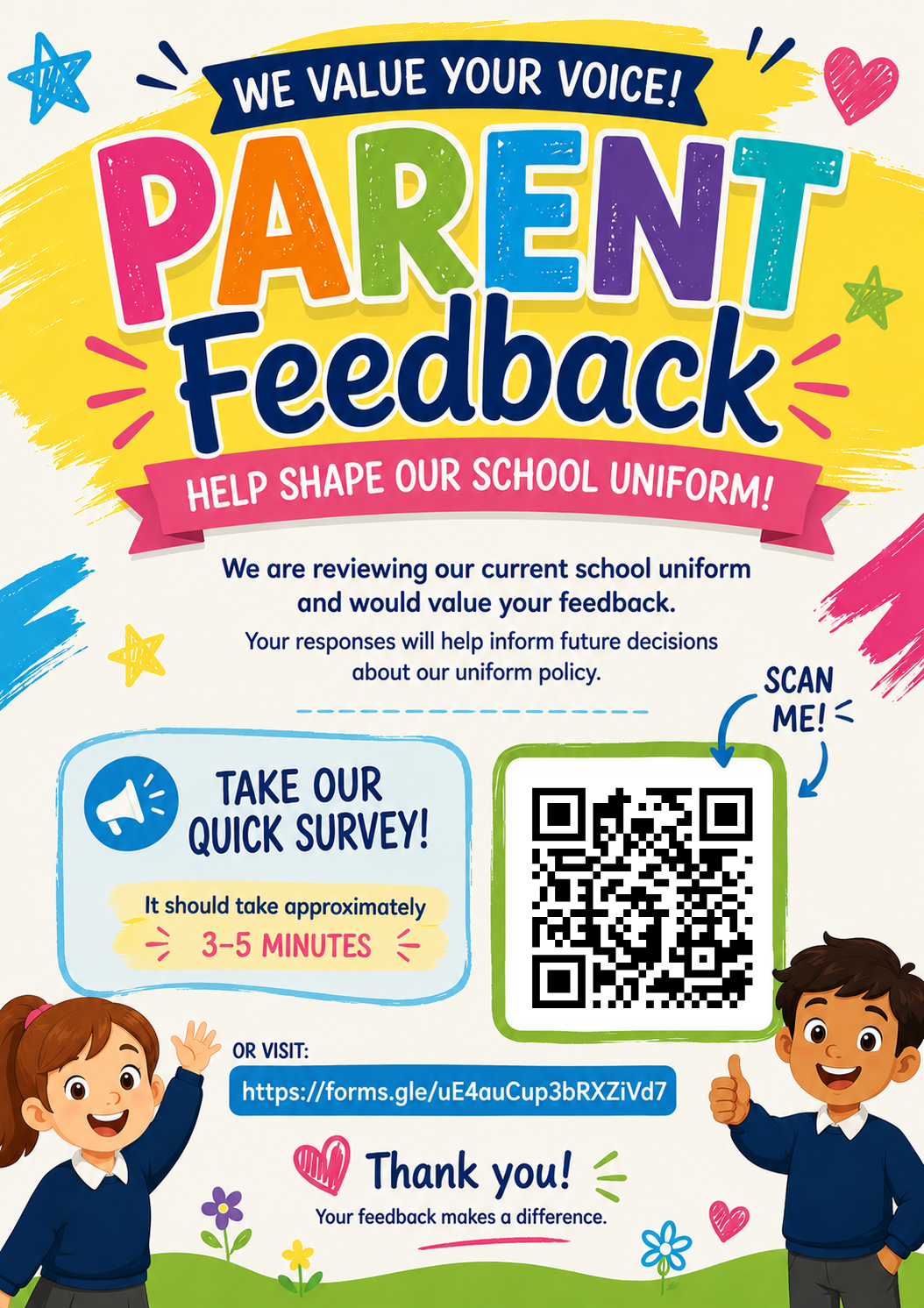 Parent Feedback Wanted! 