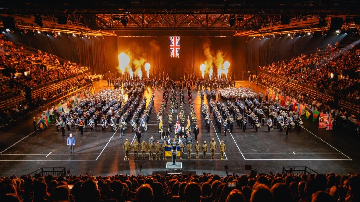 JESS TAKES PART IN BIRMINGHAM INTERNATIONAL TATTOO WITH OVER 1000 PERFORMERS! 