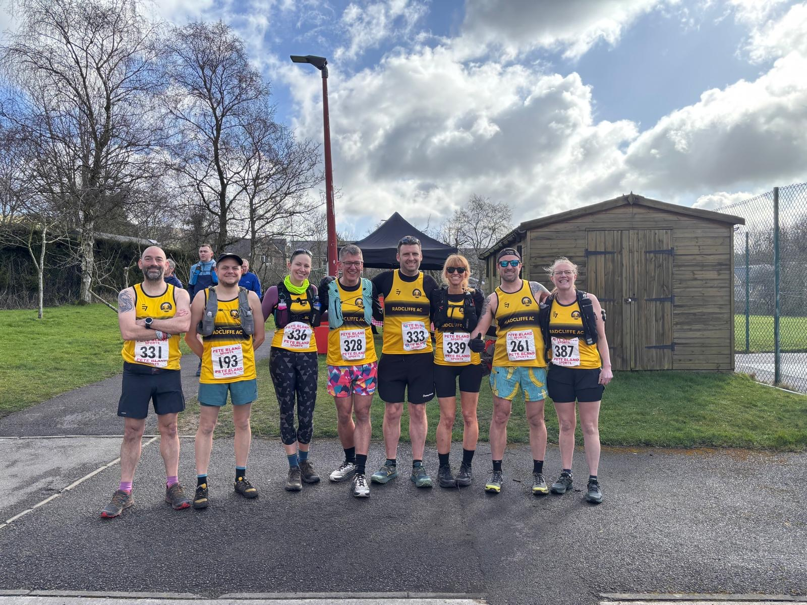 Radcliffe AC members fly the coop to the Peak District  