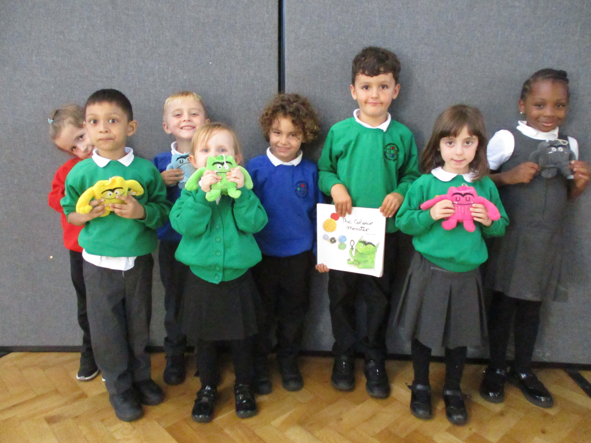 Colour Monster in Reception