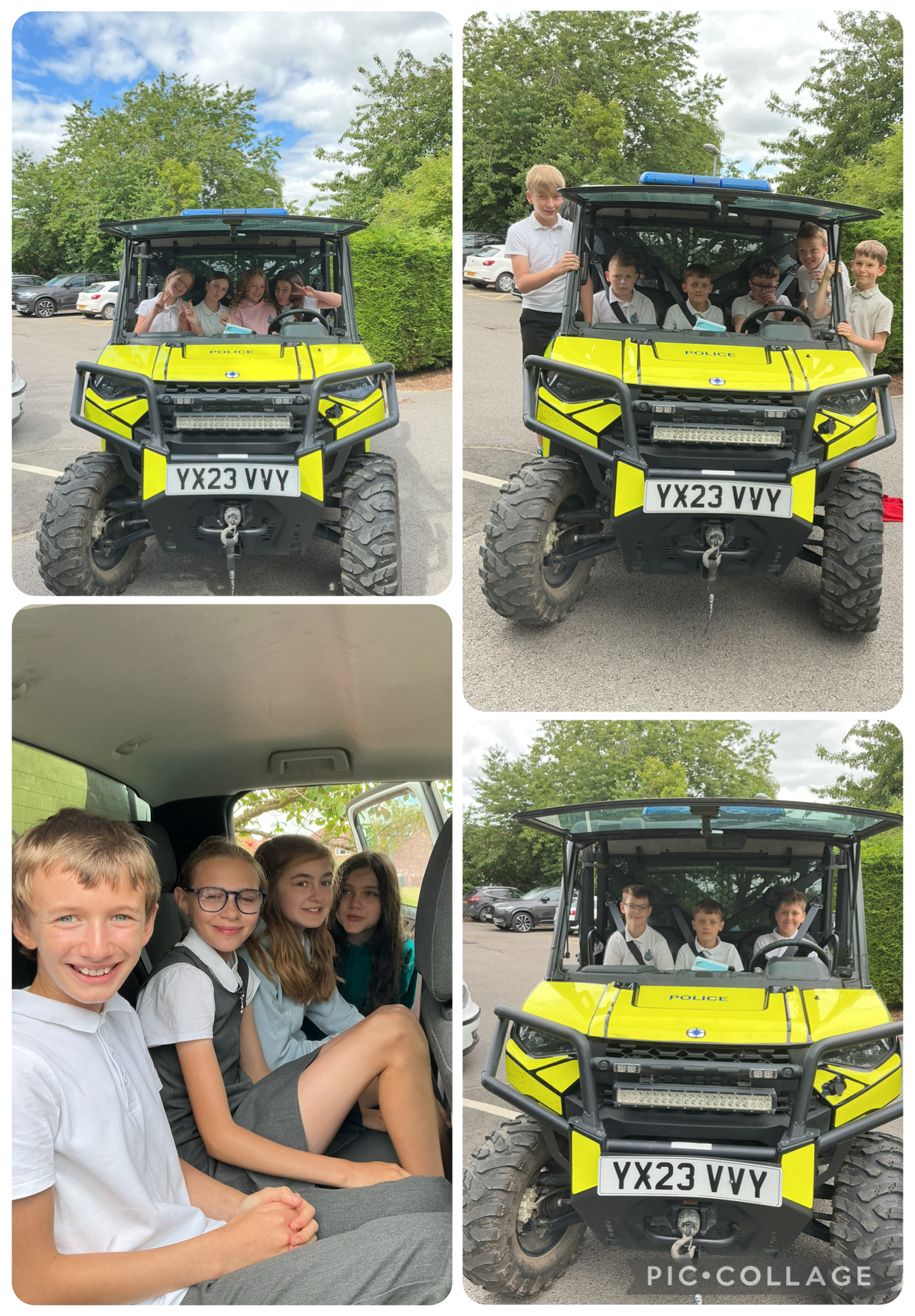 Police visit Year 6
