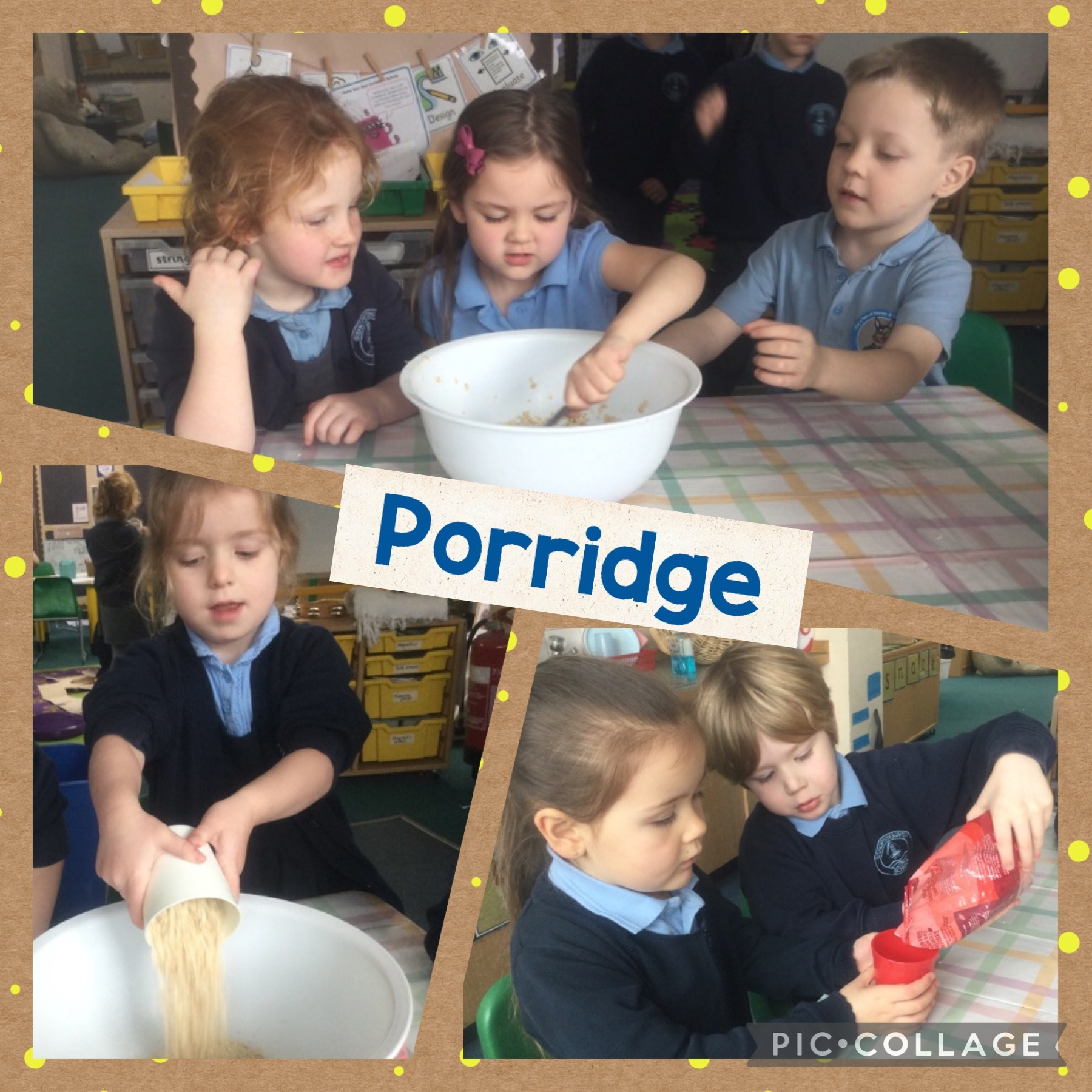 This porridge is just right!