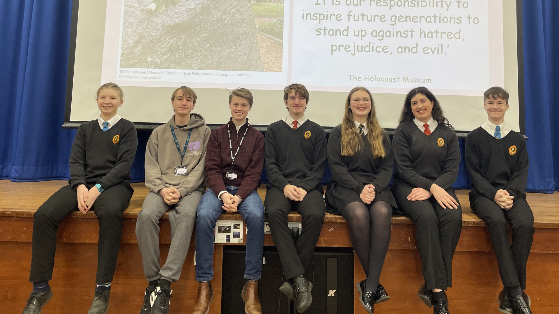 RICHMOND STUDENTS MARK HOLOCAUST MEMORIAL DAY&nbsp;