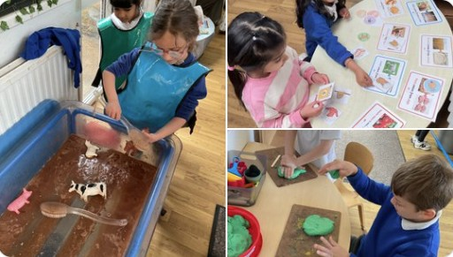 F2 - Learning about Farm Animals this week