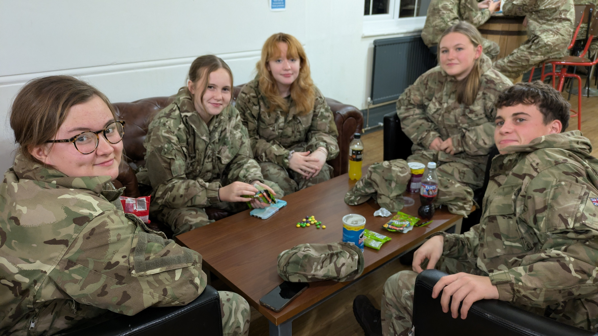 RICHMOND SCHOOL CADETS TAKE ON ARMY LIFE AT QUEEN ELIZABETH BARRACKS, STRENSALL 
