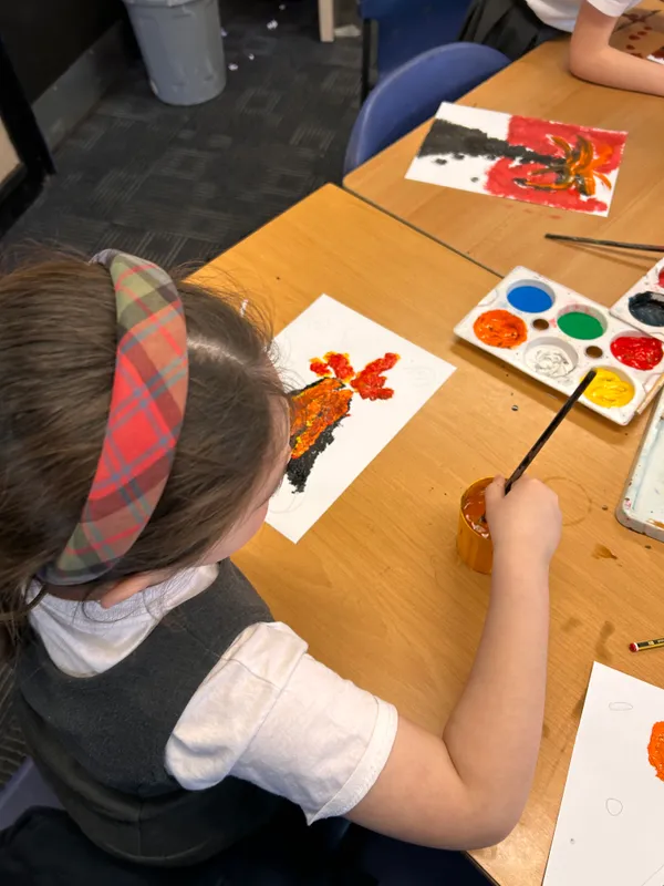 Swallows creating volcano paintings in the style of Van Gogh - image 1 Swallows creating volcano paintings in the style of Van Gogh - image 1