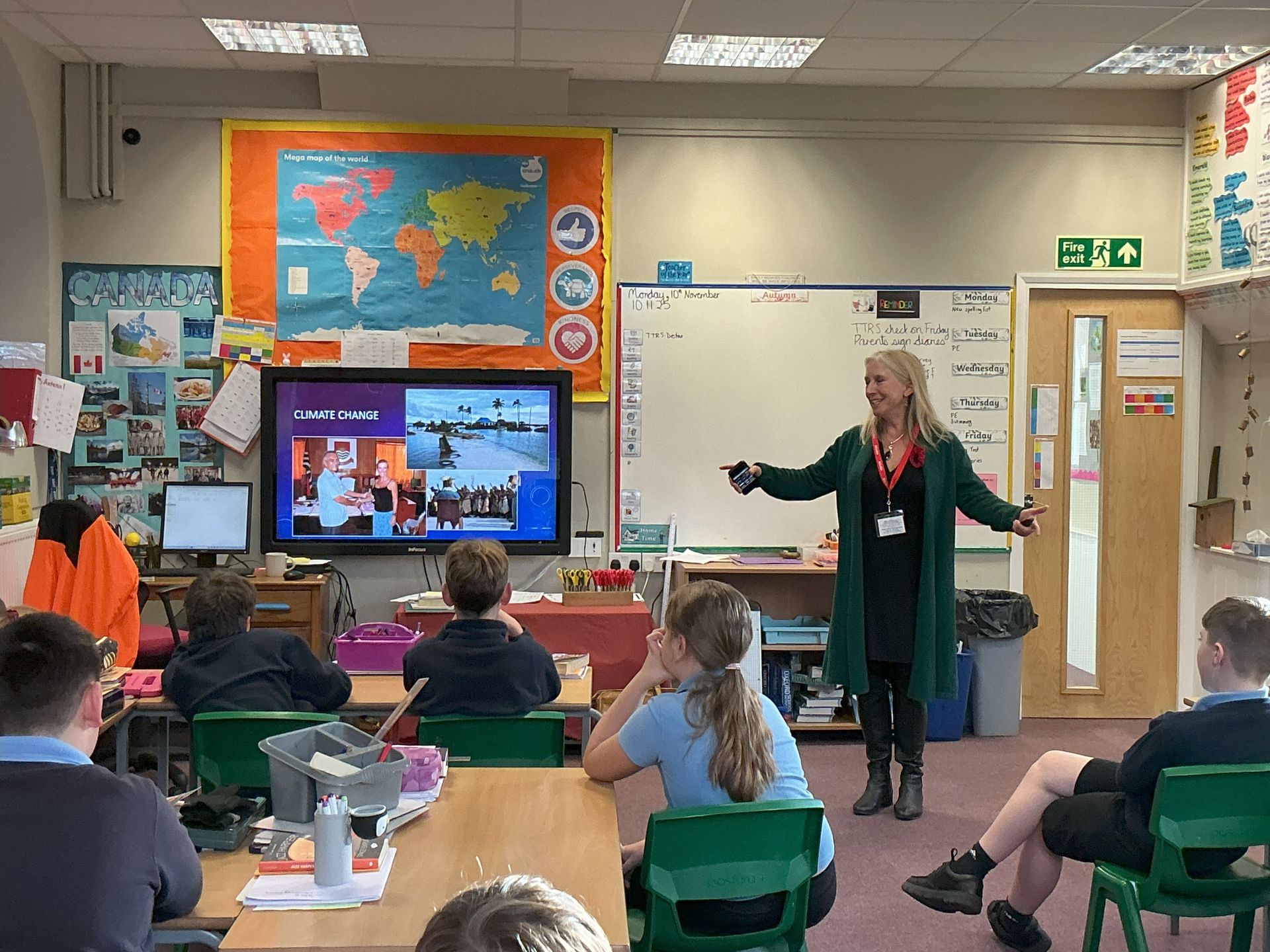 Roz Savage Visit and Talk