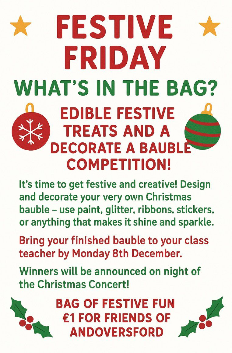 Friends of Andoversford Festive Friday