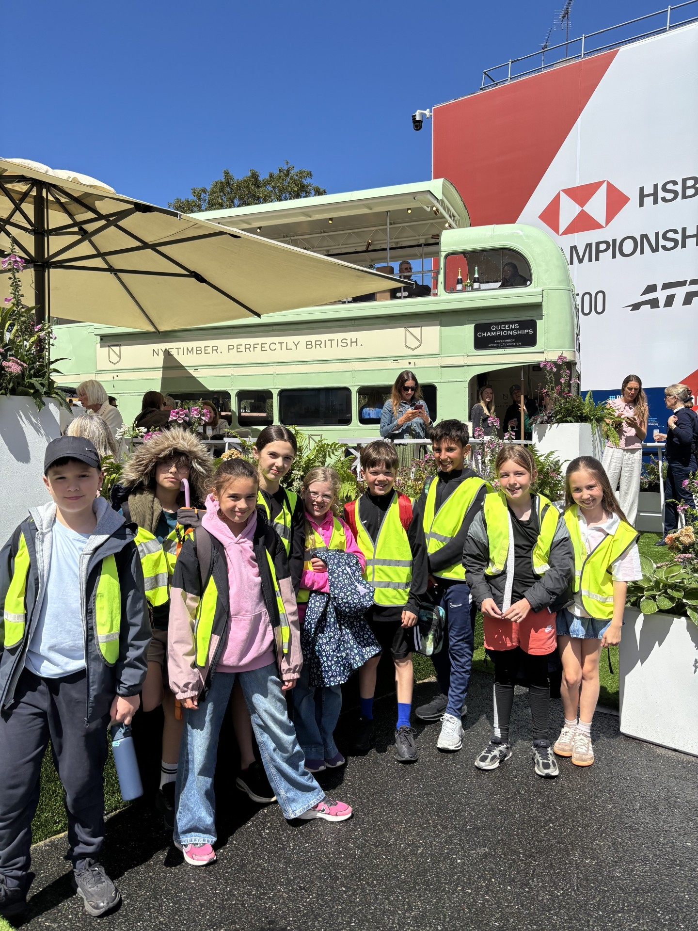 Queen’s tennis trip