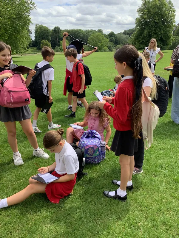 Year 6 went to Lydiard Park to carry out Geography field work tasks linked to the question, 'What makes a great place?' - image 9 Year 6 went to Lydiard Park to carry out Geography field work tasks linked to the question, 'What makes a great place?' - image 9