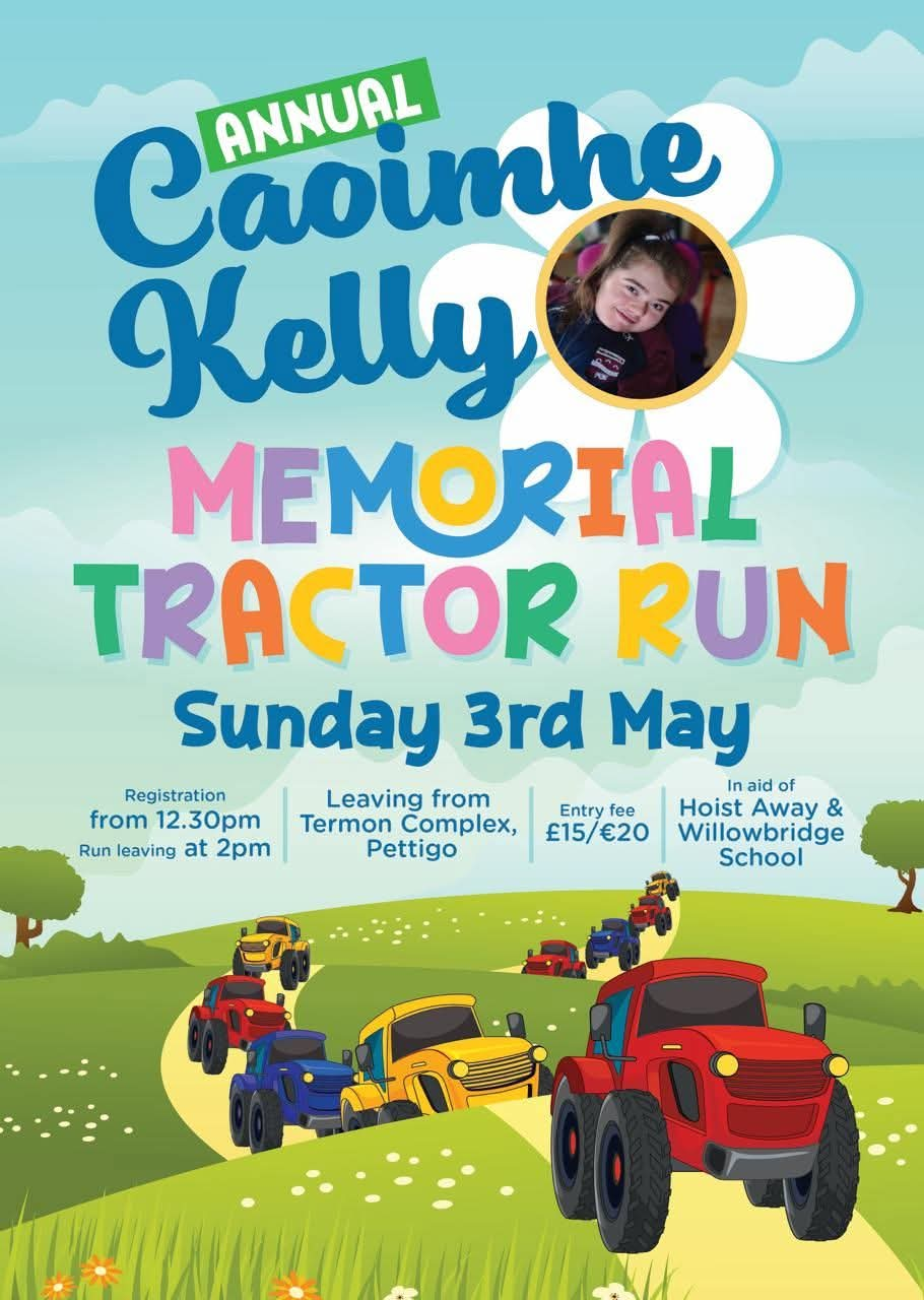Caoimhe Kelly Memorial Tractor Run 3/5/26