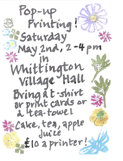 Printing Pop-Up in Wittington 