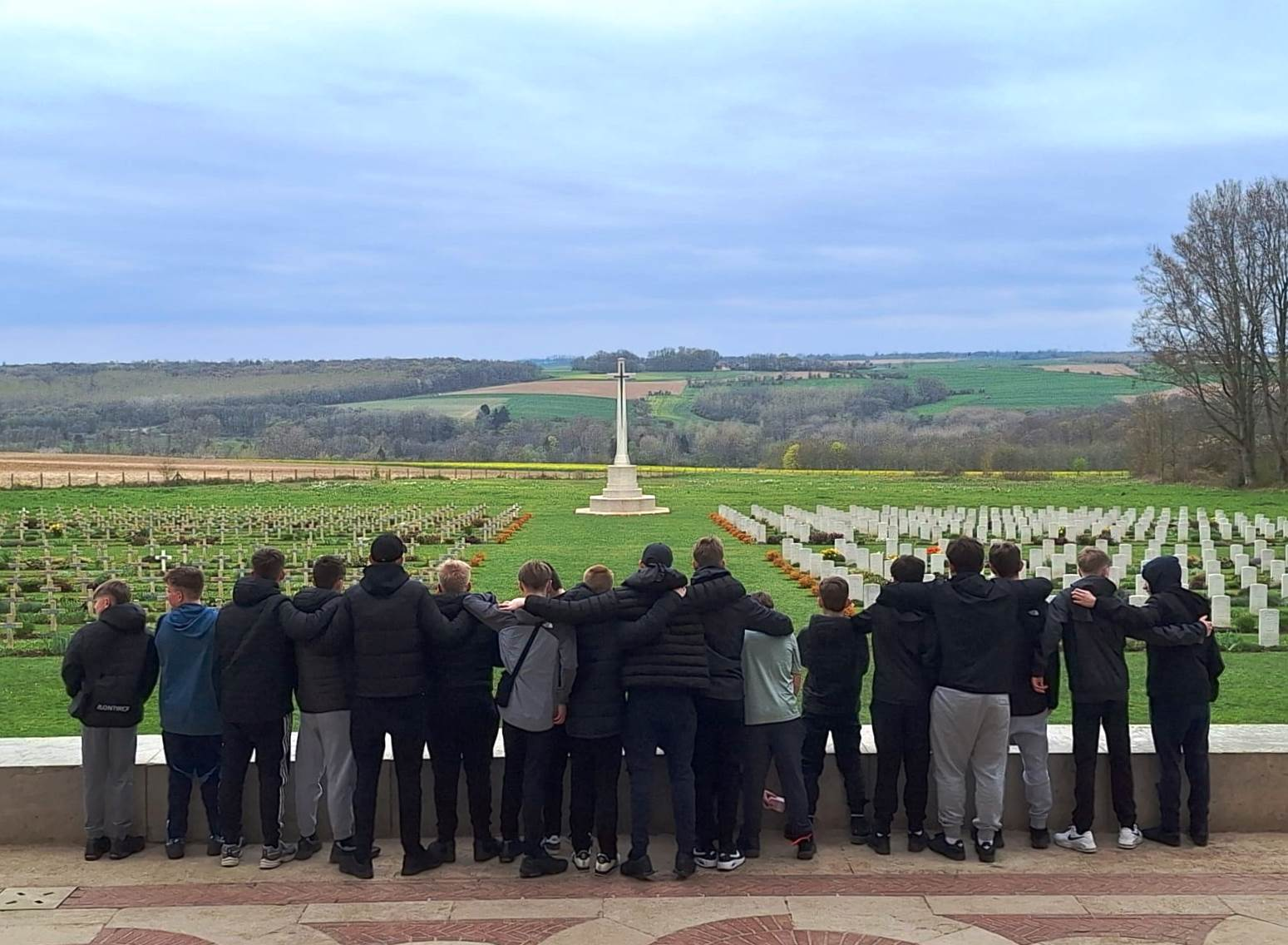 Students reflect on powerful First World War battlefields experience