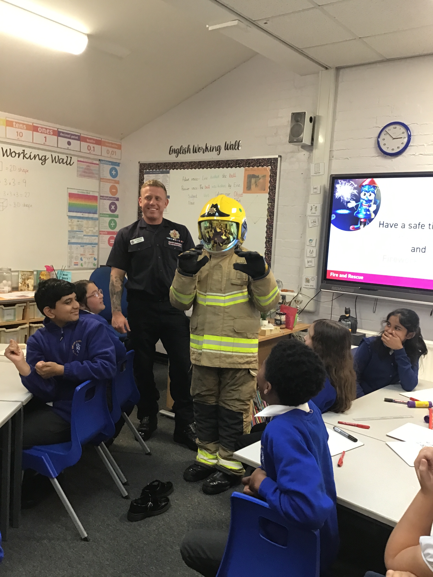 Greater Manchester Fire and Rescue Service Visit- Y6