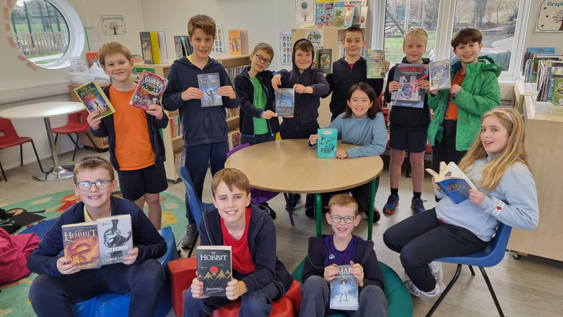 The Elderberries are Mrs Hunt's Year 6 helpers, who are on hand to support her 