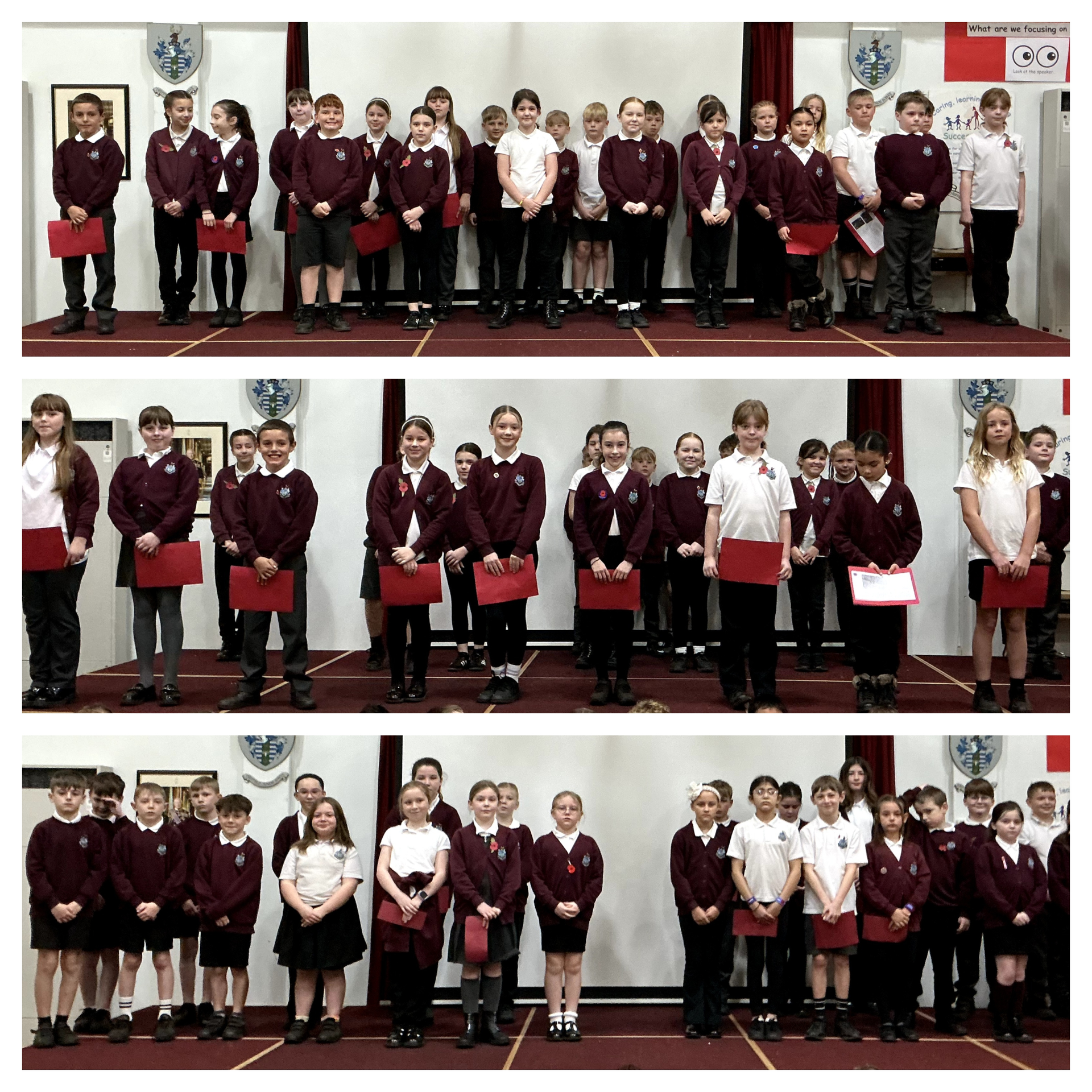 Year 5 Pupils Deliver their Remembrance Assembly with Pride