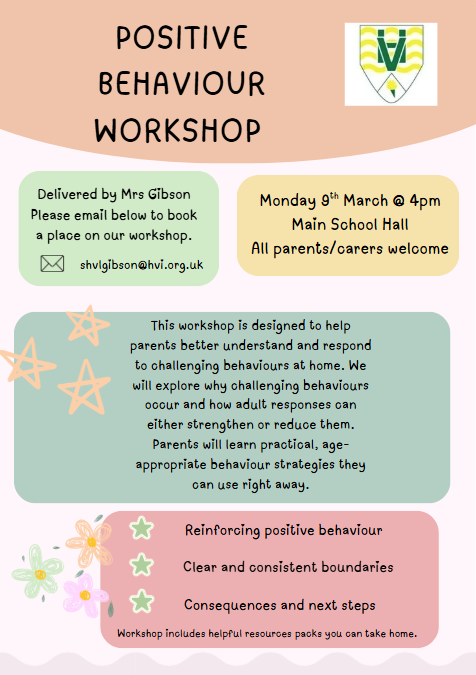 Positive Behaviour Workshop