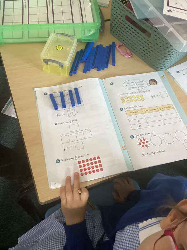 Year 2 Fractions and money  - image 1