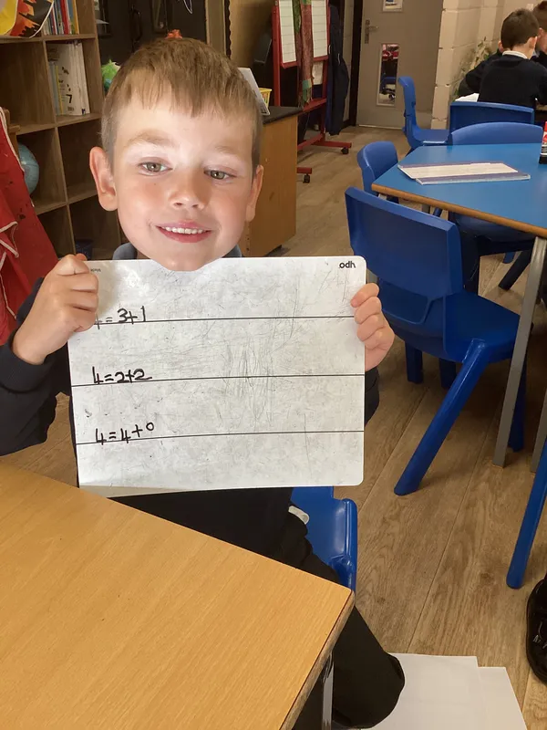 3.10.24 Year 1 are learning how to write number sentences in Maths - image 1 3.10.24 Year 1 are learning how to write number sentences in Maths - image 1