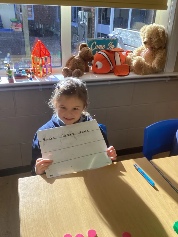 3.10.24 Year 1 are learning how to write number sentences in Maths - image 6 3.10.24 Year 1 are learning how to write number sentences in Maths - image 6