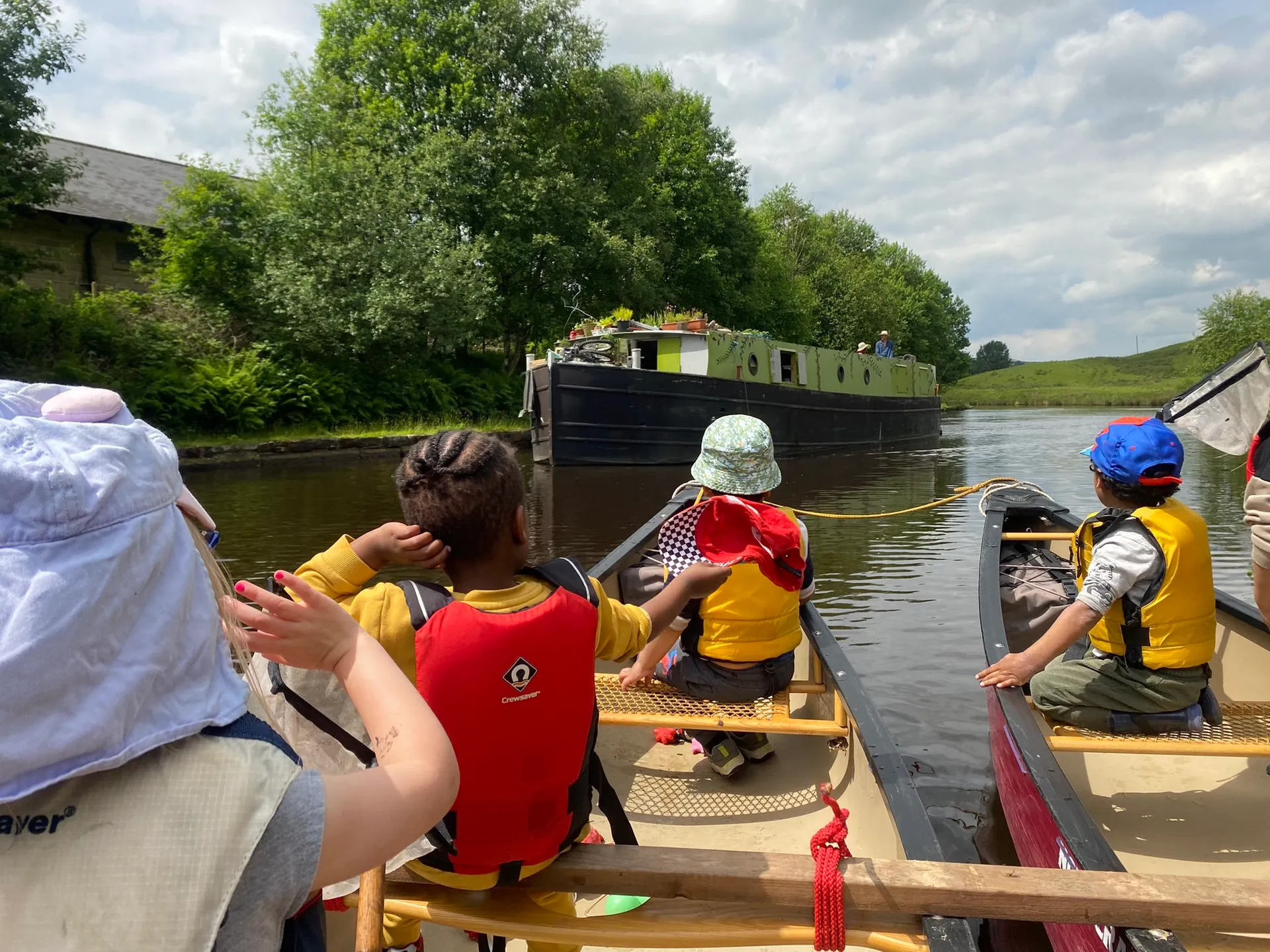 Rafted Canoeing - image 13