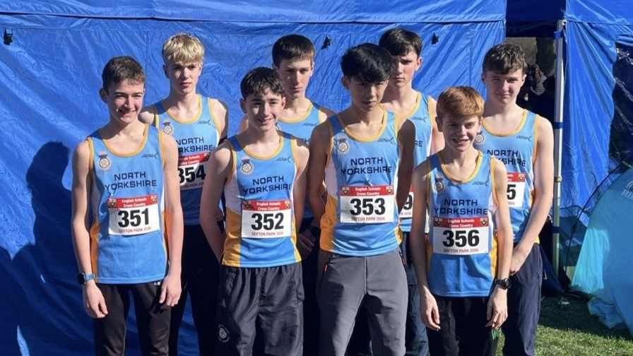 ENGLISH SCHOOLS CROSS COUNTRY CHAMPIONSHIPS – AIDEN JOHNSON, YEAR 10, COMPETES.&nbsp;