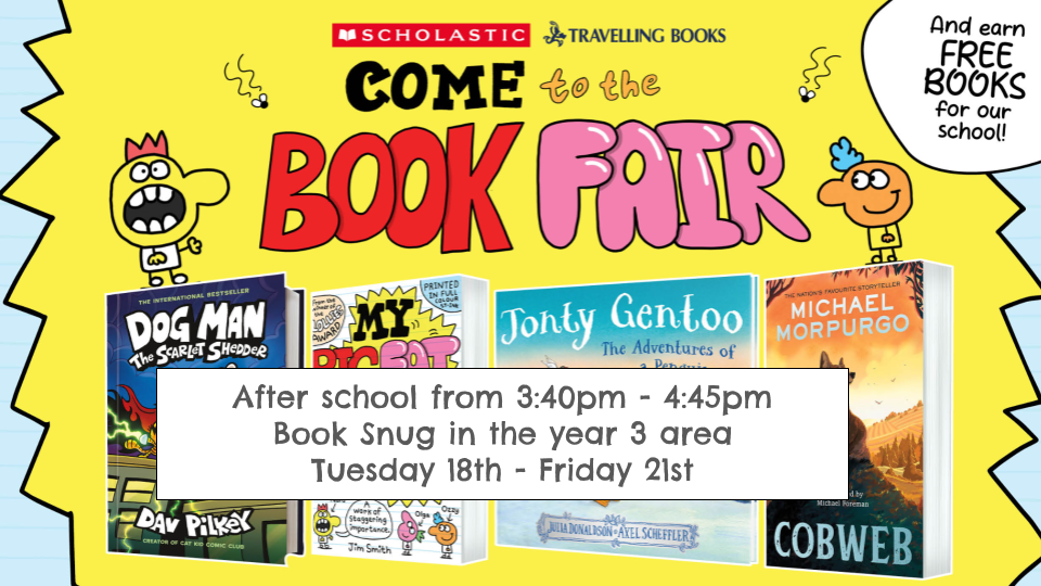 The Book Fair is Coming!